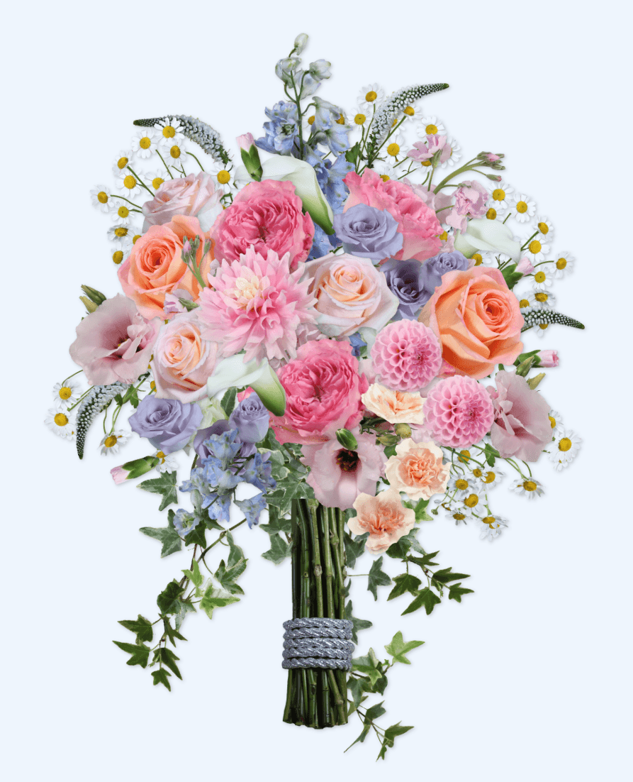 Large featured flower arrangement